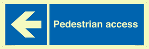 Pedestrian access